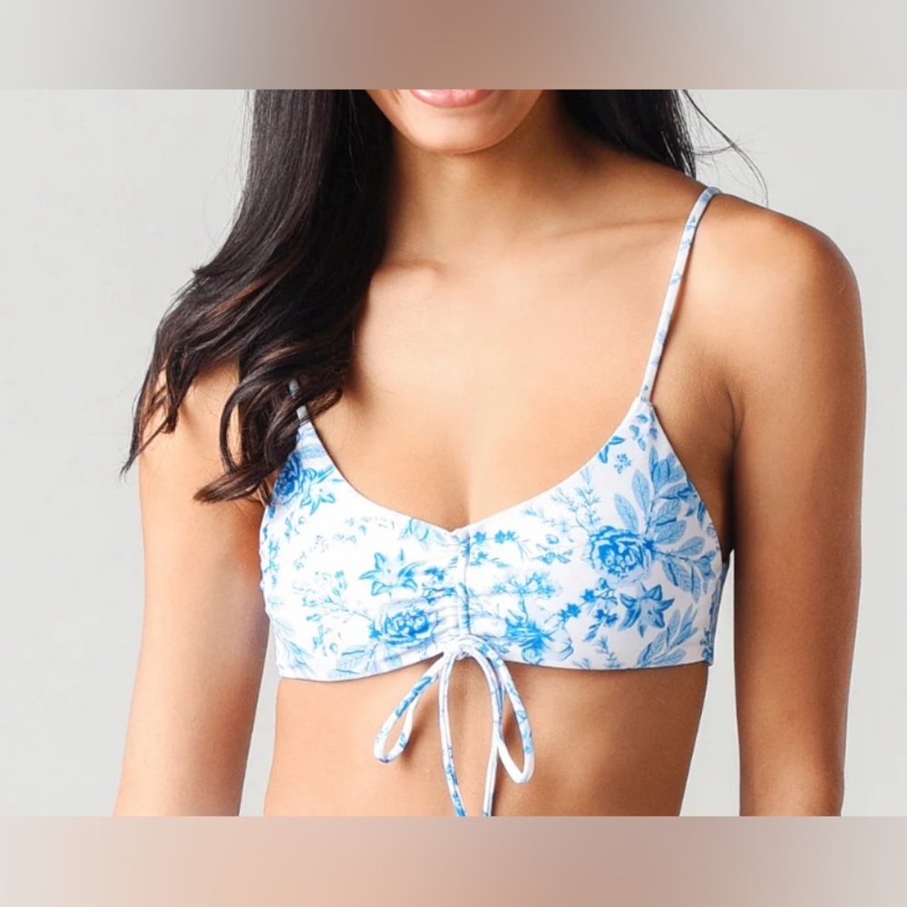 Juliette Swimwear Emerson Bikini Top in Sz L - Picture 1 of 4